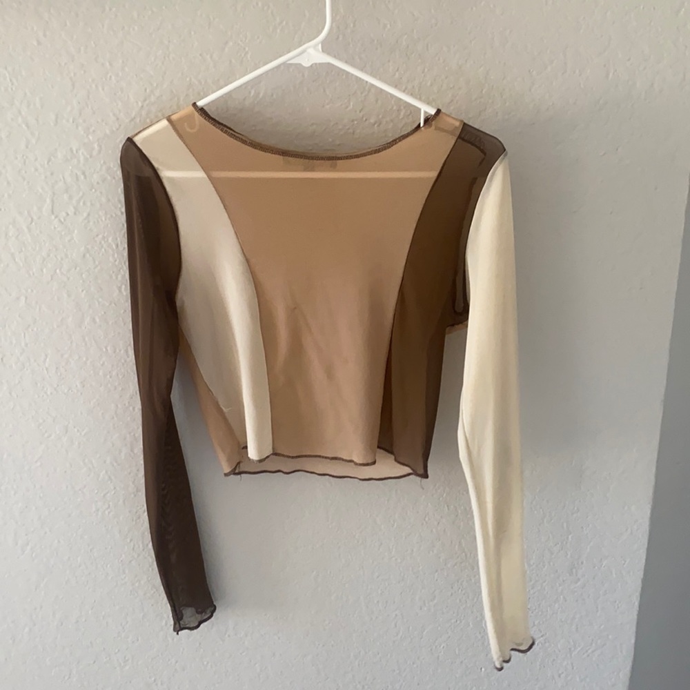 Mesh see through medium shirt